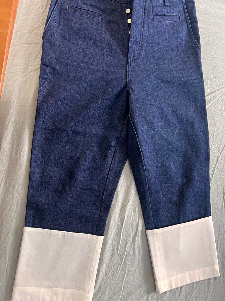 Loewe fishermen jeans maat 48, Kleding | Heren, Spijkerbroeken en Jeans, Ophalen of Verzenden, Nieuw, Blauw, W33 - W34 (confectie 48/50)