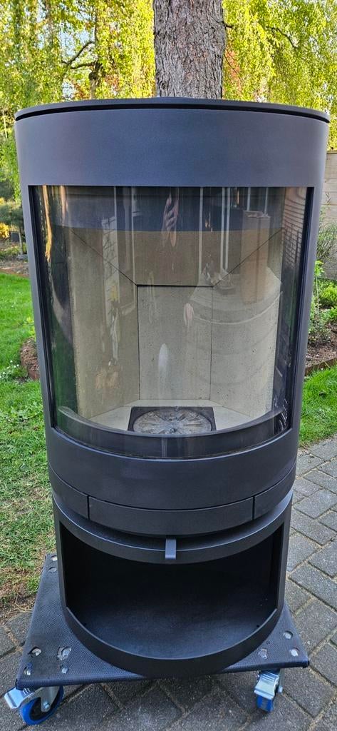 Skantherm Emotion M Draaibare Houtkachel, Huis en Inrichting, Kachels, Houtkachel, Ophalen of Verzenden, Zo goed als nieuw, Vrijstaand
