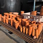 Heel veel Terracotta bloempotten kweekpotje pot schotel, Tuin en Terras, Bloempotten, Ophalen, Zo goed als nieuw, Terracotta, Balkon