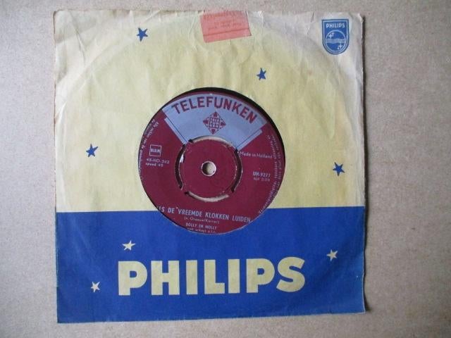 s0144 dolly en molly - als de vreemde klokken luiden, Ophalen, Gebruikt, Overige genres, 7 inch