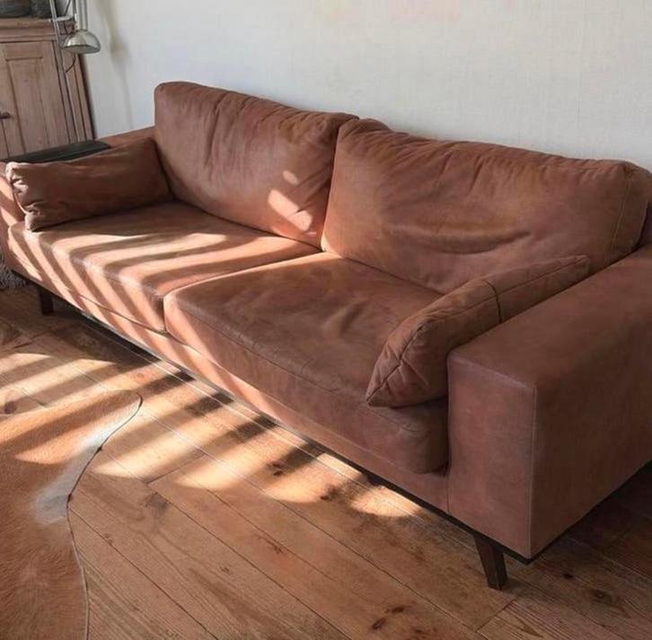 Bank - GRATIS!, Huis en Inrichting, Banken | Sofa's en Chaises Longues, Zo goed als nieuw, Tweepersoons, Minder dan 150 cm, 75 tot 100 cm