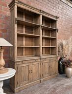 Teak boekenkast/bibliotheekkast GRATIS LEVERING, Ophalen, Teakhout, 200 cm of meer, 25 tot 50 cm