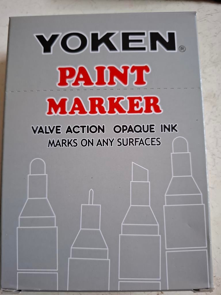 Yoken Paint Marker, nieuw in doos, Hobby en Vrije tijd, Schilderen, Ophalen of Verzenden, Nieuw