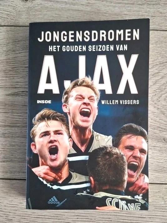 Ajax jongensdromen boek gouden seizoen 2019 de ligt, Willem Vissers, Ophalen of Verzenden, Zo goed als nieuw, Balsport