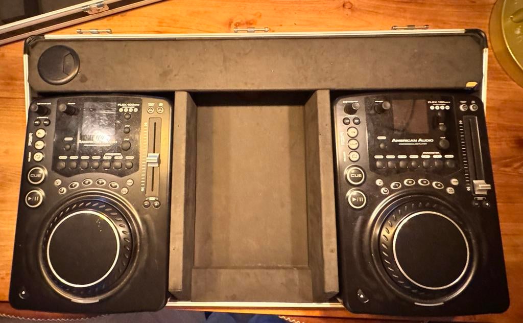American Audio Flex 100 MP3 incl flightcase, Muziek en Instrumenten, Dj-sets en Draaitafels, Ophalen of Verzenden, Gebruikt, Draaitafel