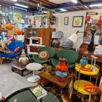 Vintage , design  Vrijdag  open stoelen , fauteuil , bank, Verzenden, Huis en Inrichting