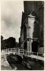 Delft, Ingang Oude Kerk - ongelopen, Ophalen of Verzenden, Voor 1920, Ongelopen, Zuid-Holland