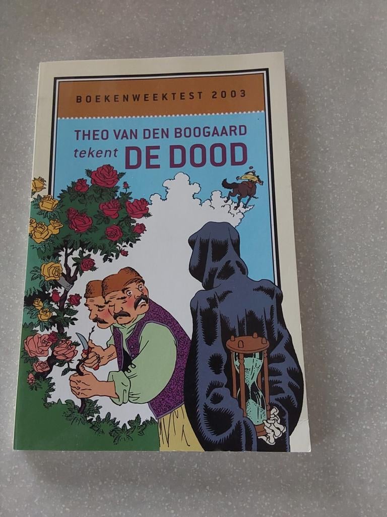 Boekenweektest 2003 Theo van den Boogaard tekent De Dood, Boeken, Ophalen