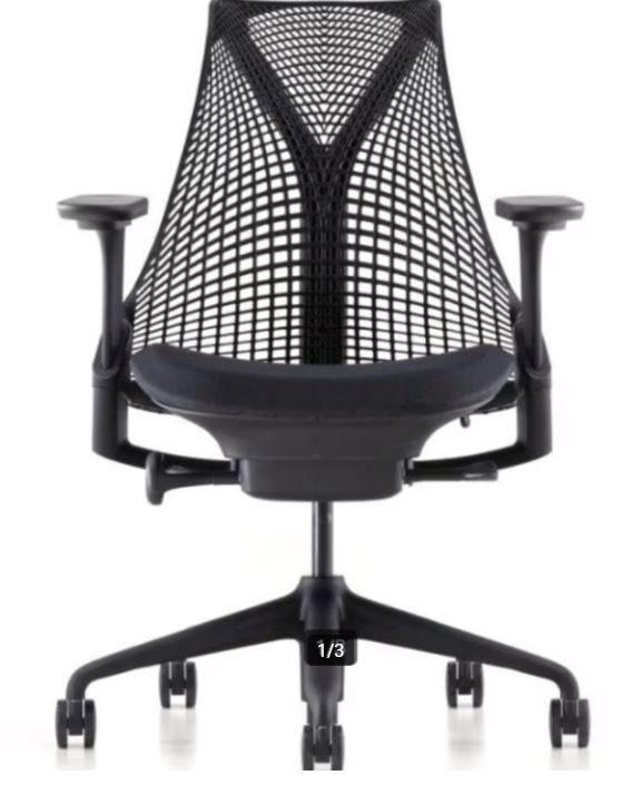 Herman Miller Sayl zwart, 3D armlegger NIEUW, Huis en Inrichting, Bureaustoelen, Nieuw, Bureaustoel, Zwart, Ophalen of Verzenden