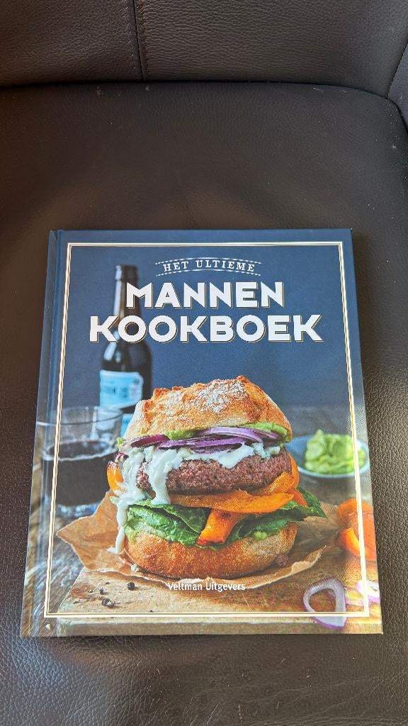 Mannen kookboek, Onbekend, Ophalen of Verzenden, Zo goed als nieuw, Nederland en België