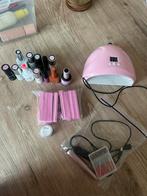 Gellak set, Sieraden, Tassen en Uiterlijk, Uiterlijk | Cosmetica en Make-up, Ophalen of Verzenden, Zo goed als nieuw, Overige kleuren