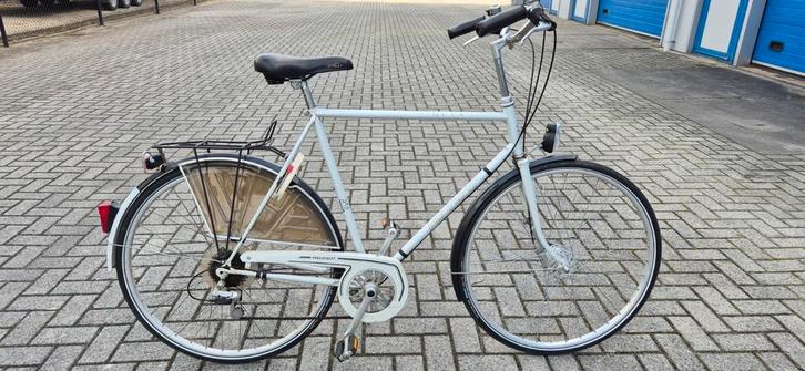 Peugeot herenfiets retro, Fietsen en Brommers, Fietsen | Heren | Herenfietsen, Gebruikt, Overige merken, 57 tot 61 cm, Ophalen