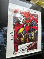 John Lennon herman brood litho, Ophalen of Verzenden