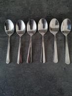 6 Ikea dessertlepeltjes / ijslepeltjes - nette staat, Huis en Inrichting, Keuken | Bestek, Ophalen of Verzenden, Gebruikt, Rvs of Chroom