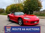 Dodge Viper RT/10 | 1994 | Route 66 Auctions, Auto's, Overige carrosserieën, Zwart, Bedrijf, Handgeschakeld