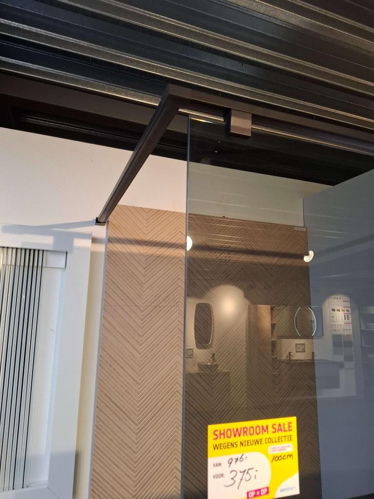 Douchewand 100x200cm, Niet ingevuld, Nieuw, Douche, Niet ingevuld