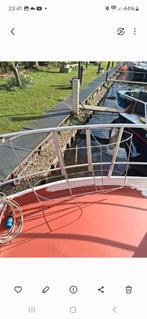 GRATIS!!!!! 2 RVS Fenderhouders voor stootwillen., Watersport en Boten, Bootonderdelen, Ophalen of Verzenden, Ankeren en Afmeren