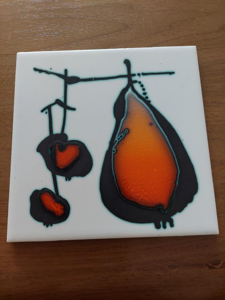 Ann Wynn Reeves tegel - Mid-century modern kunsttegel, Antiek en Kunst, Ophalen of Verzenden