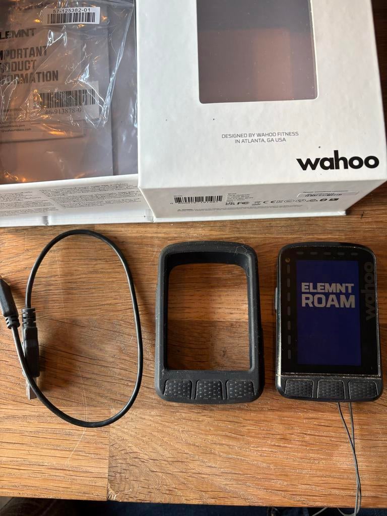 Wahoo Elemnt Roam v2 fietscomputer, Verzenden, Draadloos, Zo goed als nieuw