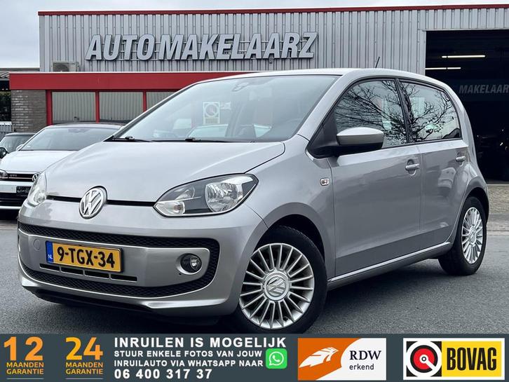 Volkswagen Up! 1.0 high up! BlueMotion NAVI PDC CRUISE LMV, Auto's, Volkswagen, Bedrijf, Te koop, up!, ABS, Airbags, Airconditioning