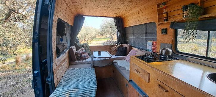 Renault Master Cabinvan (bekend van tv) L2H2, Caravans en Kamperen, Campers, Particulier, tot en met 2, Buscamper of Camperbus