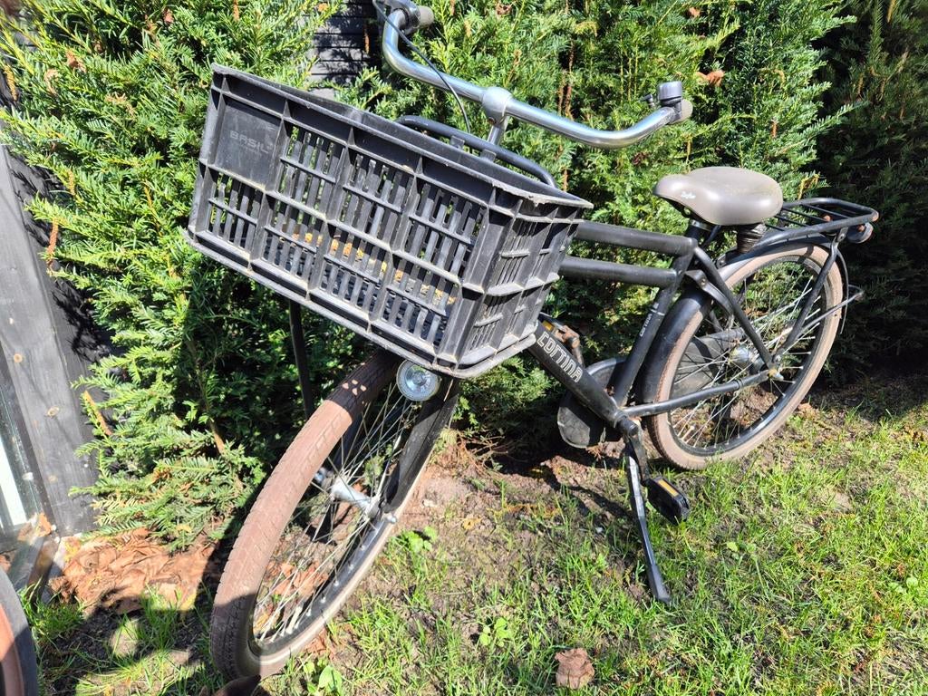 Cortina 24 inch fiets met mand - Ideaal voor school, Ophalen of Verzenden, Handrem, Cortina, Gebruikt
