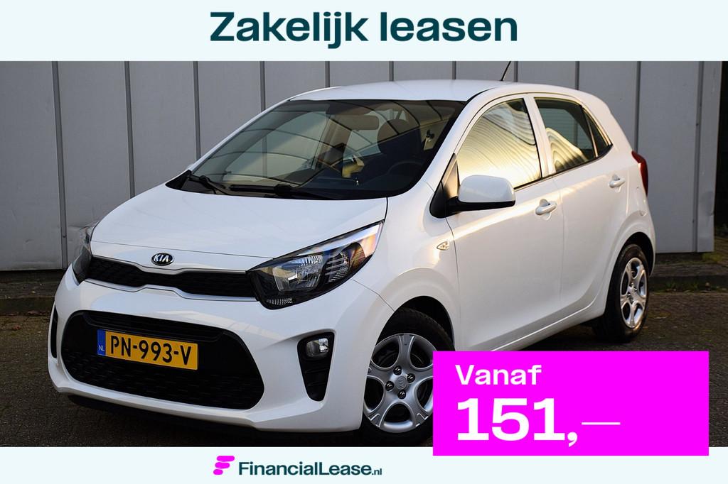 Kia Picanto 1.0 CVVT EconomyPlusLine*2e eigenaar*75Dkm*5drs*, Voorwielaandrijving, Stof, Gebruikt, Euro 6