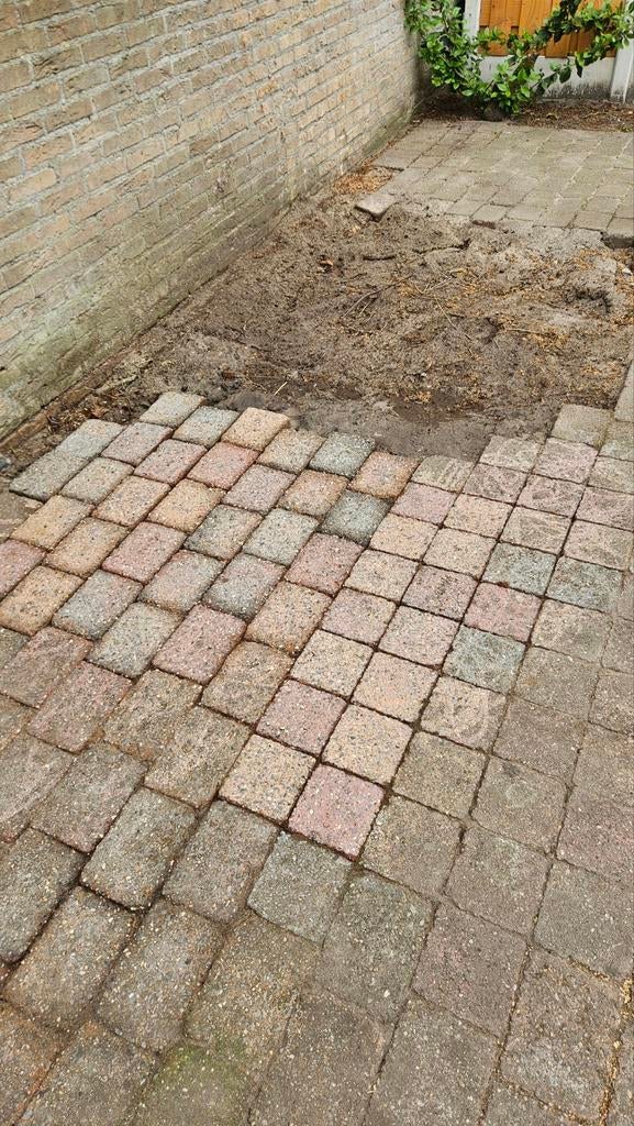 GRATIS ongeveer 40m2 tegels, Ophalen, Gebruikt, 10 m² of meer, Beton