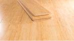 Bamboe Naturel vloer plank met groef 1960mmx154 mmx15mm neuw, Ophalen, Overige kleuren, 75 m² of meer, Overige typen