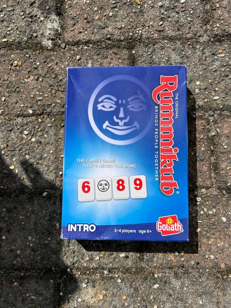 Rummikub Intro gezelschapsspel, Drie of vier spelers, Ophalen of Verzenden, Zo goed als nieuw
