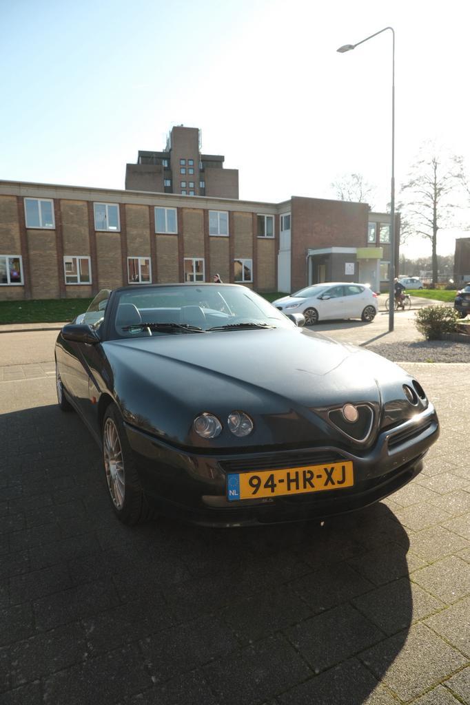Alfa Romeo Spider 3.0-12V V6 | Airco | Leder | Centrale deur, Auto's, Alfa Romeo, Particulier, Spider, ABS, Airconditioning, Bluetooth