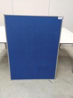 Prikbord textiel blauw 92x121 cm, Huis en Inrichting, Woonaccessoires | Memoborden, Ophalen, Gebruikt, Prikbord