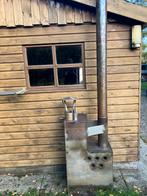 Hottub Kachel RVS, Tuin en Terras, Ophalen of Verzenden, Gebruikt, Vast