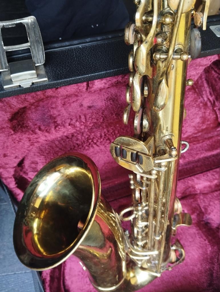 Yanagisawa Continental altsax, Muziek en Instrumenten, Blaasinstrumenten | Saxofoons, Verzenden, Gebruikt, Alt, Met koffer