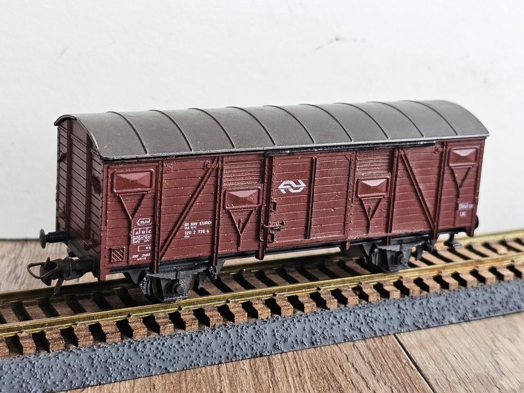 Modeltrein Ho roco NS goederenwagen, wagon, Gelijkstroom, Wagon, Ophalen of Verzenden, NS