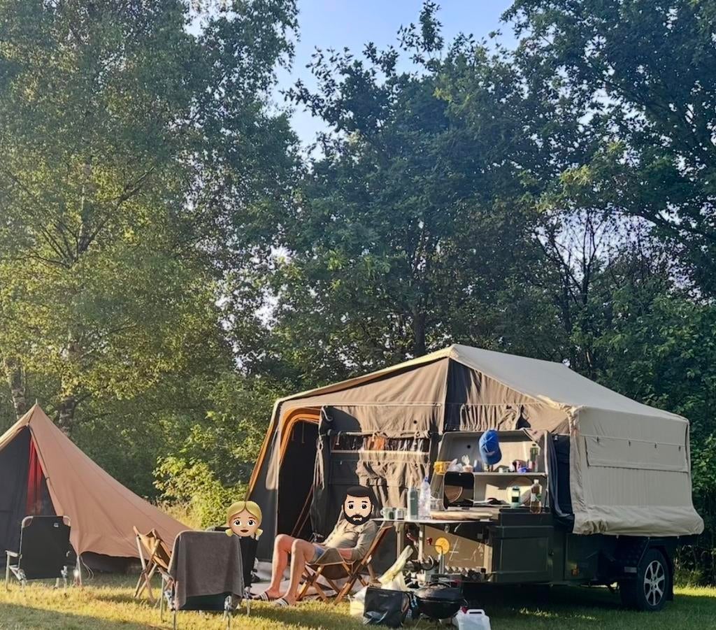 Aart Kok Zambezi Riverlodge 2025 - Z.G.A.N. met extra's, Caravans en Kamperen, Vouwwagens, Ophalen, Meerkleurig, Aanwezig, Aart Kok