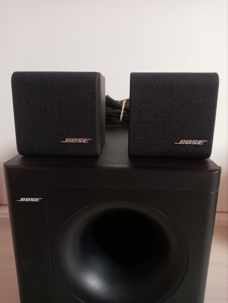Bose subwoofer en 2 speakers, Audio, Tv en Foto, Luidsprekers, Ophalen, 120 watt of meer, Subwoofer, Bose