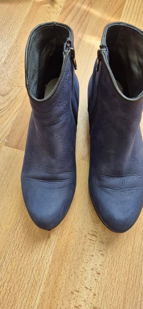 Wolky enkellaars, Ophalen, Zo goed als nieuw, Blauw