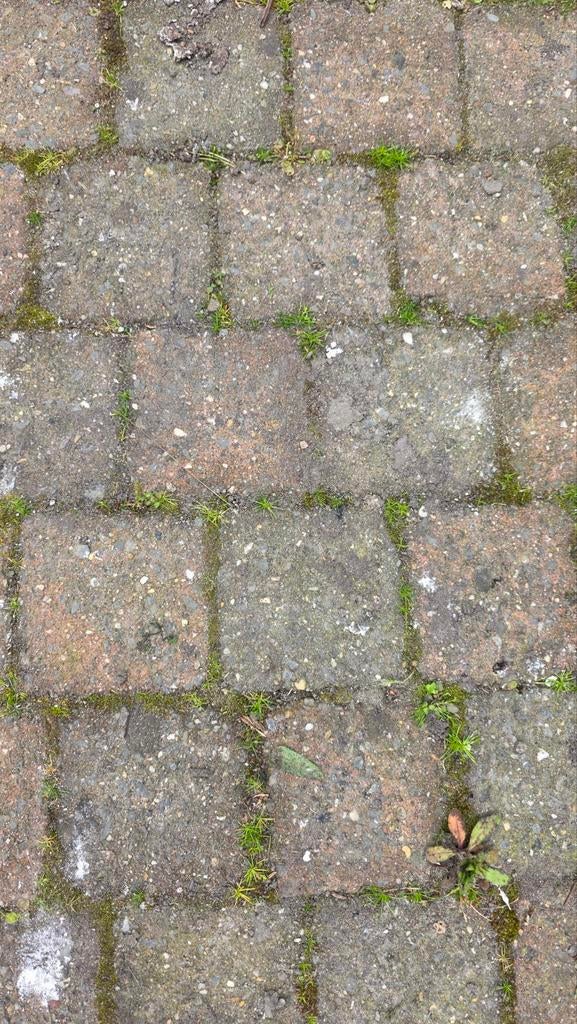 Gratis klinkers 10x10cm, Ophalen, Gebruikt, Klinkers, 10 m² of meer