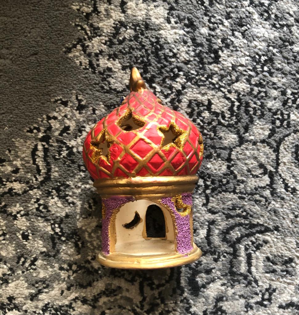 Theelichthouder, Ophalen of Verzenden, Gebruikt, Overige materialen, Minder dan 25 cm