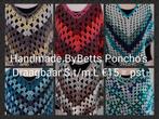 Handgemaakte Gehaakte Poncho's - Diverse Kleuren en Maten, Kleding | Dames, Tops, Handmade Poncho, Overige kleuren, Nieuw, Ophalen of Verzenden
