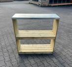 Tuinkast met zinken blad, Tuin en Terras, Bergingen en Tuinkasten, Ophalen, Nieuw, Hout, Overige typen