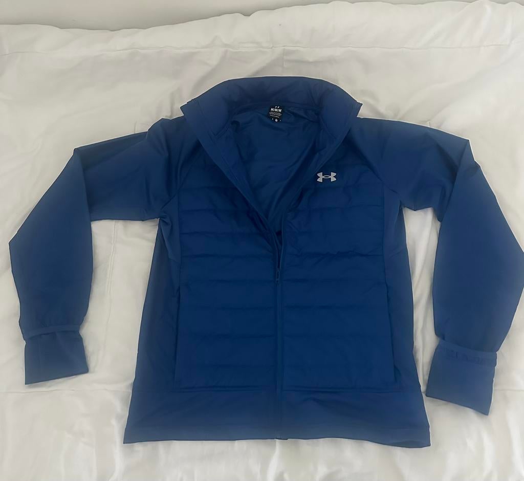 Under armour jas/vest, Ophalen of Verzenden, Zo goed als nieuw, Zwart