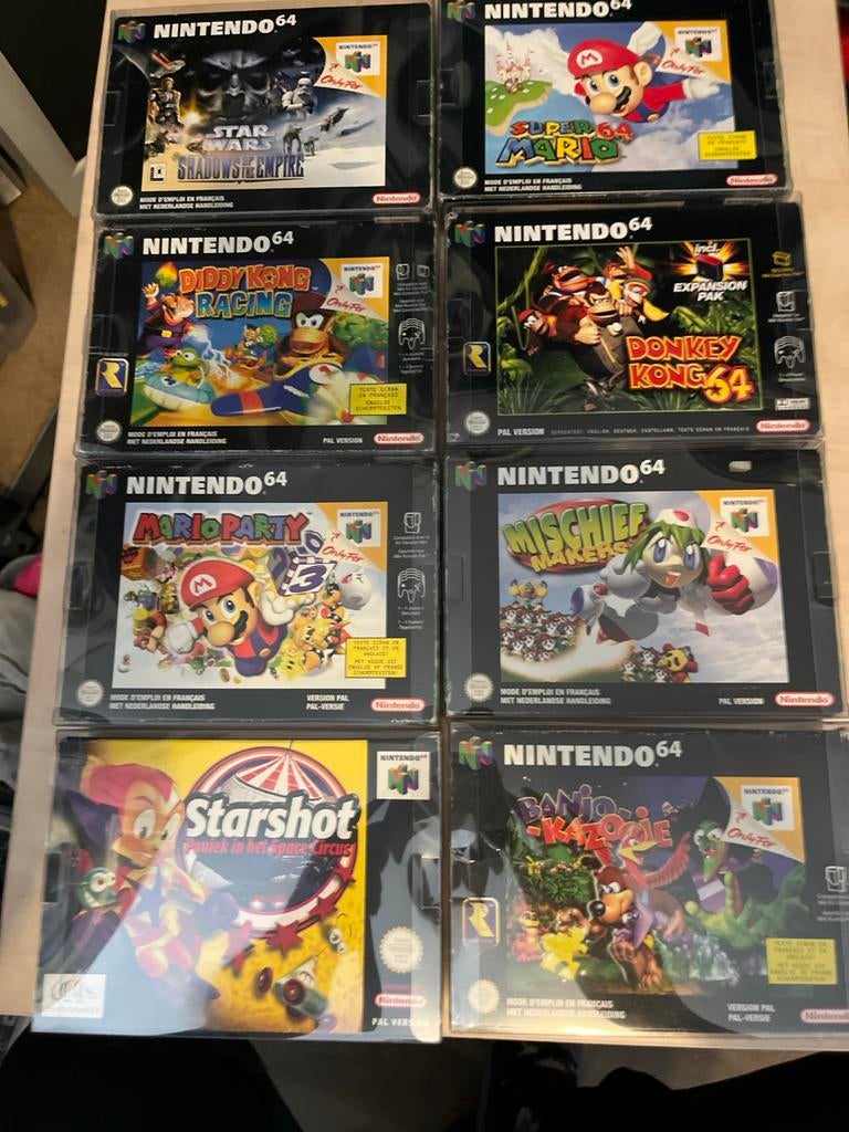 Nintendo 64 Spellen Collectie - Diverse Titels CIB, Spelcomputers en Games, Games | Nintendo 64, Gebruikt, Overige genres, 3 spelers of meer