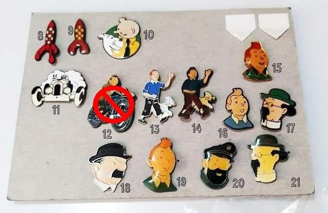 Kuifje Pins uitzoeken €3,50 per stuk, Ophalen of Verzenden, Kuifje, Zo goed als nieuw, Beeldje of Figuurtje