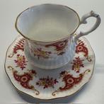 Antieke Engelse Kop en schotel Elizabethan, Ophalen of Verzenden