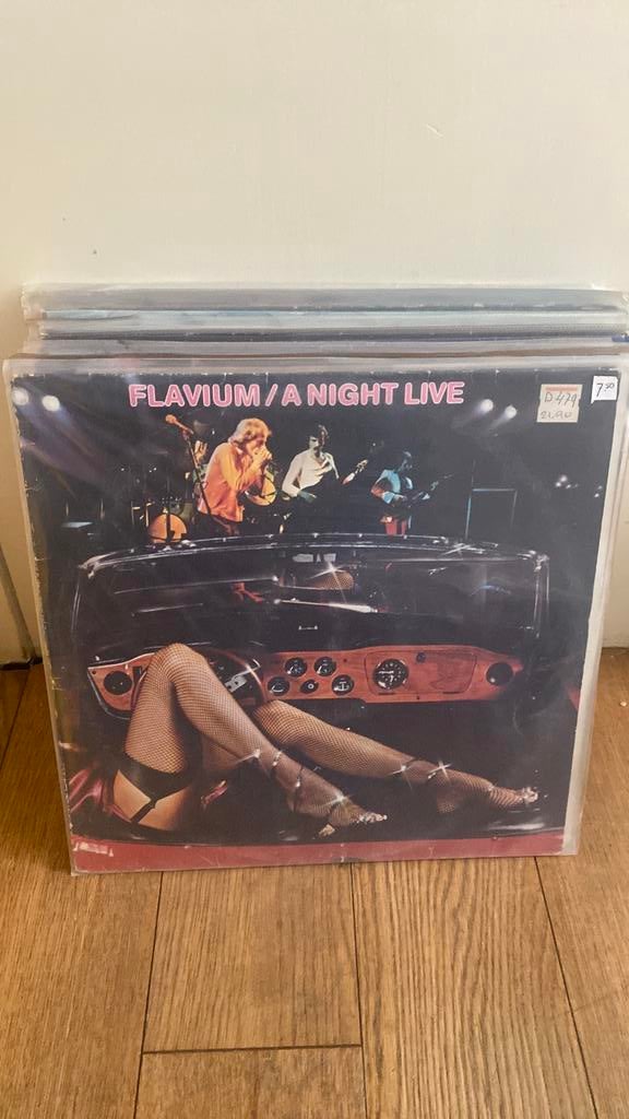 Lp flavium, a night live,, Cd's en Dvd's, Ophalen of Verzenden, Zo goed als nieuw, Overige formaten, Poprock