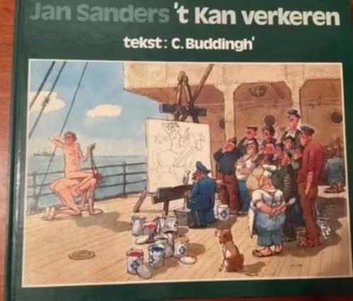 't kan verkeren van Jan Sander en tekst C Buddingh, Boeken, Humor, Moppen, Ophalen of Verzenden, Zo goed als nieuw, Jan Sanders