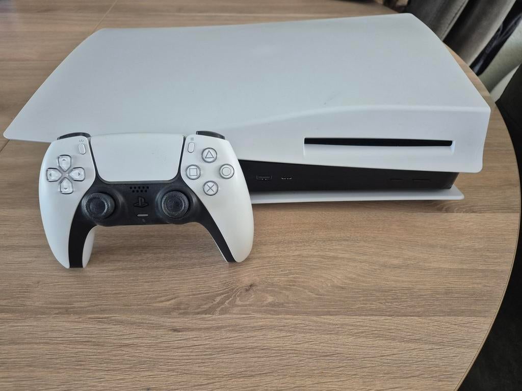 Playstation 5 Disk versie + 1 controller, Spelcomputers en Games, Spelcomputers | Sony PlayStation 5, Zo goed als nieuw, Ophalen of Verzenden