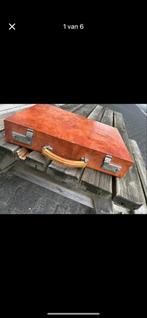 Antieke Koffer / Aktetas, Antiek en Kunst, Ophalen of Verzenden